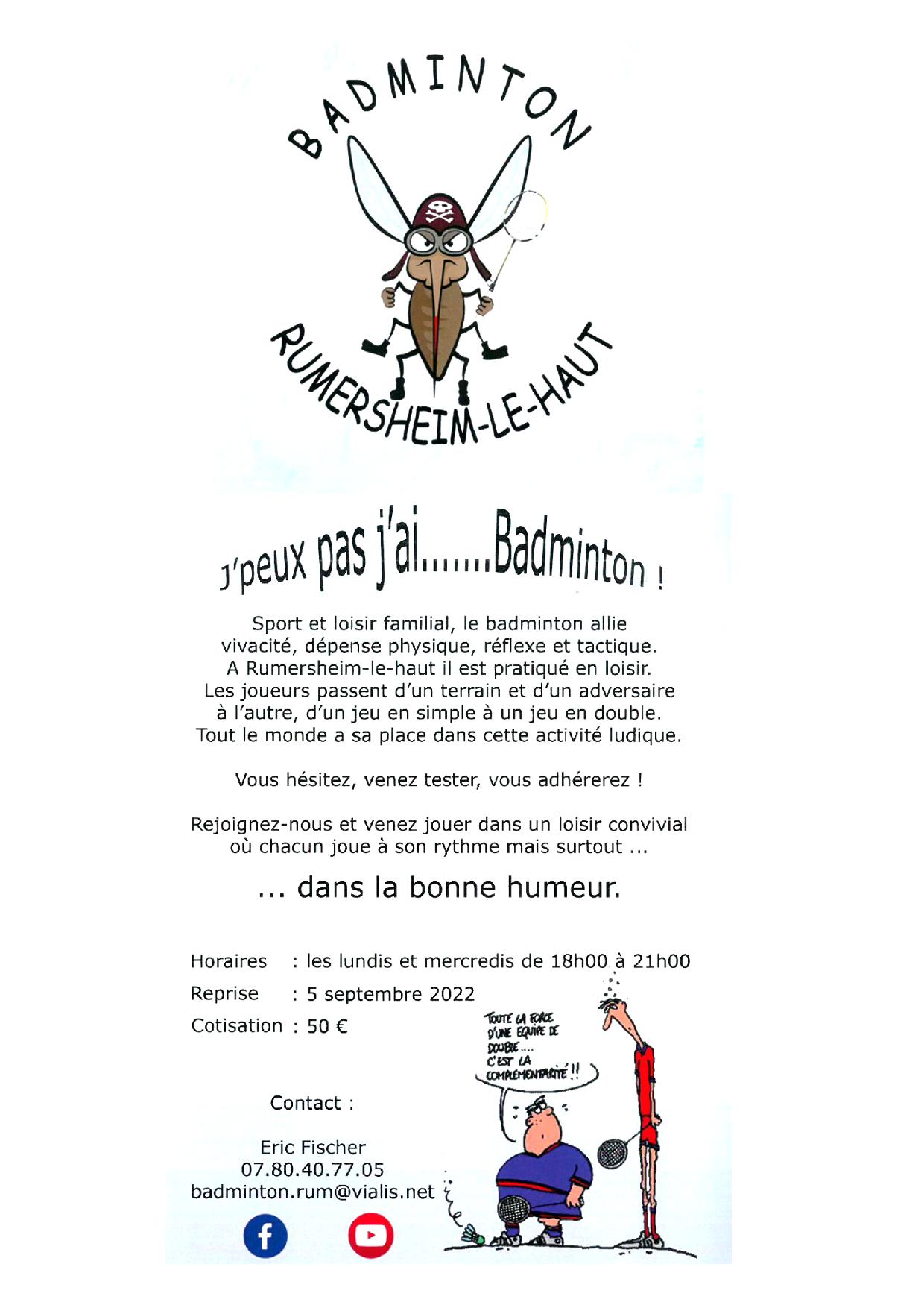 Flyer - Badminton Rumersheim-le-Haut...</p>
                <a href=