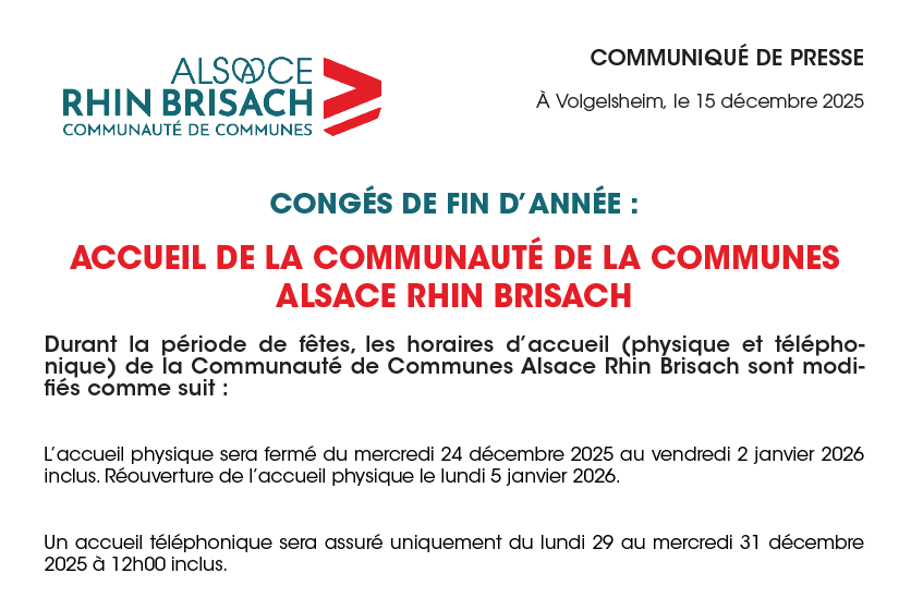 Fermeture du secrétariat de la CCARB