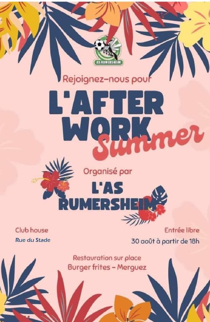 After Work AS Rumersheim - 30.08.24