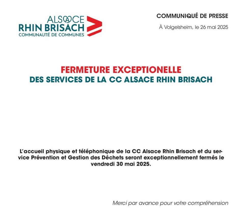 CCARB fermeture - 30 mai 20...</p>
                <a href=