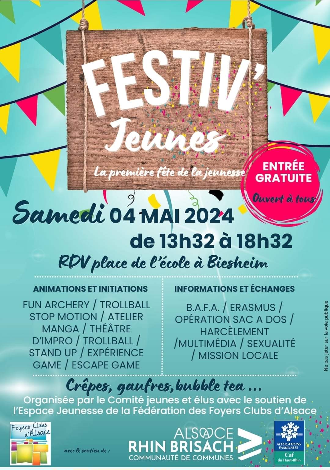 Festive Jeune Flyer - 04.05.24