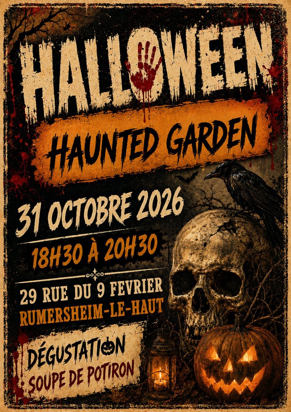 Haunted Garden Halloween - 31.10.2026