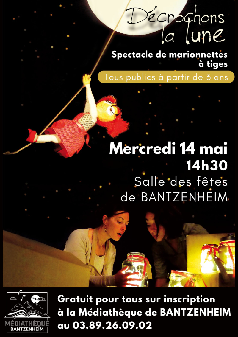 Médiathèque Bantz - Décrochons la lune - 14.05.2025