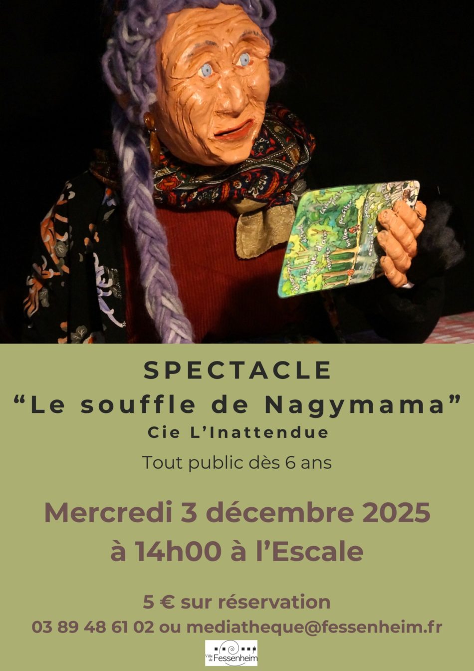 Spectacle de Marionnettes Nagymama - 03.12.2025