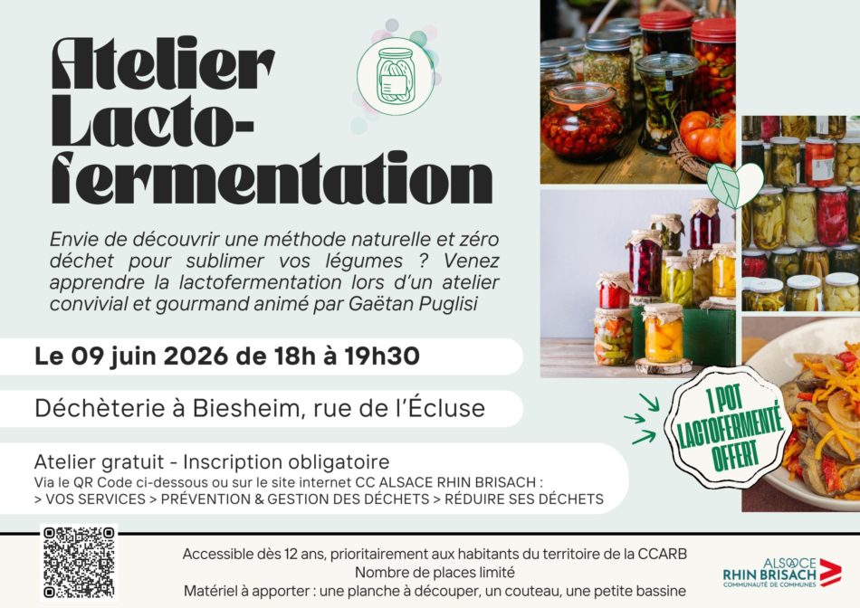 CCARB - Atelier Lactofermentation - 09.06.2026