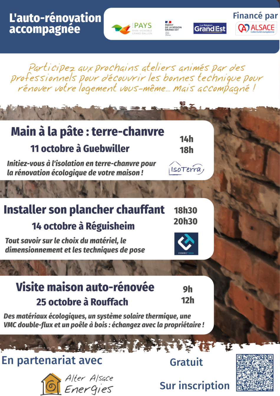 L'auto rénovation accompagnée