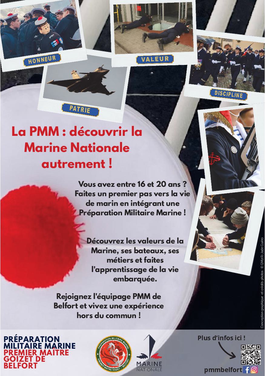 Recrutement Marine Nationale 2025 affiche