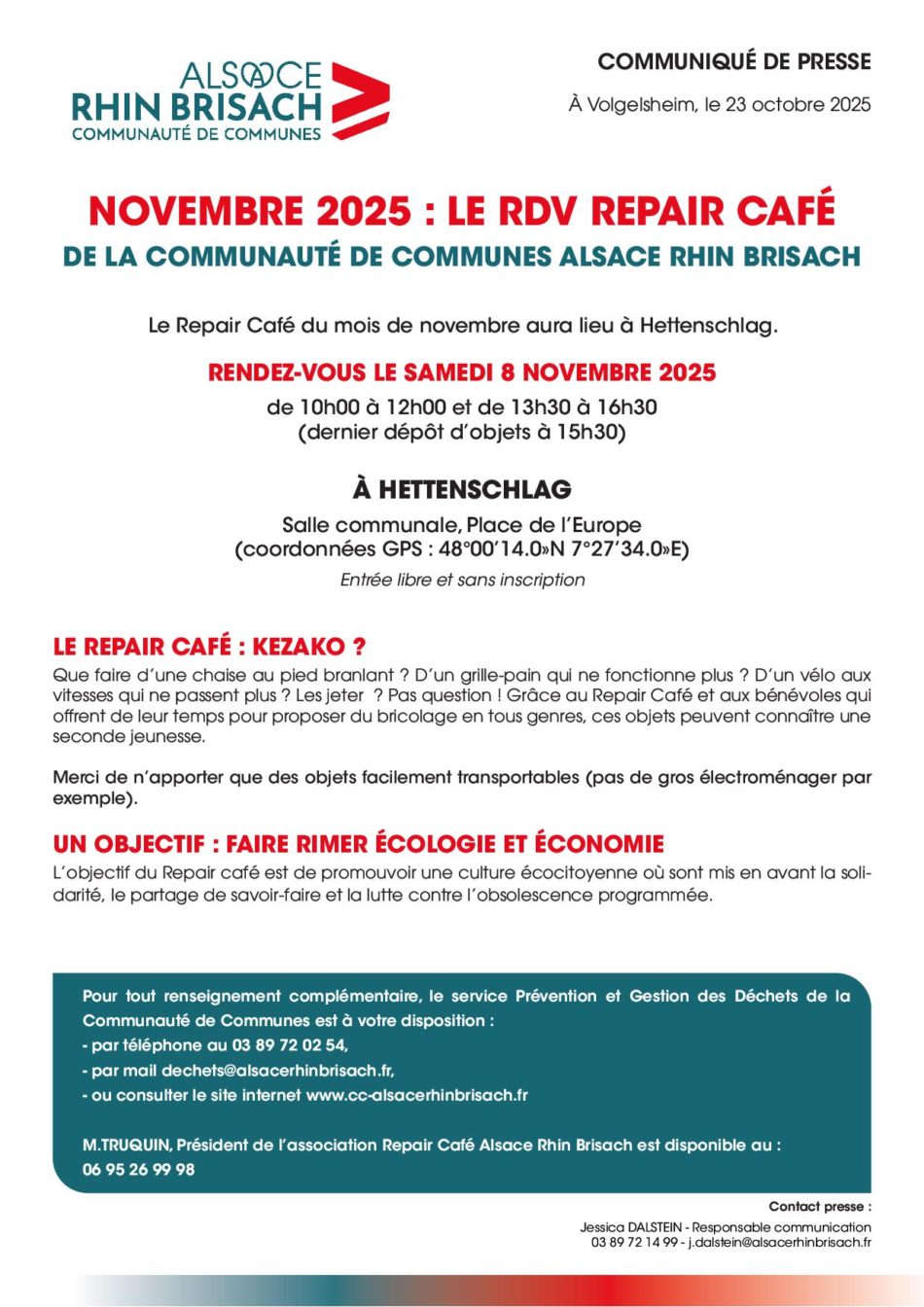 CCARB-Repair Café - 08.11.2025