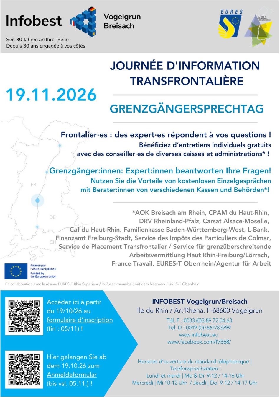 INFOBEST - Journée transfrontalière - 19.11.2026