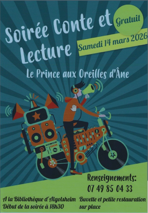 Soirée Contes et Lectures - 14.03.2026