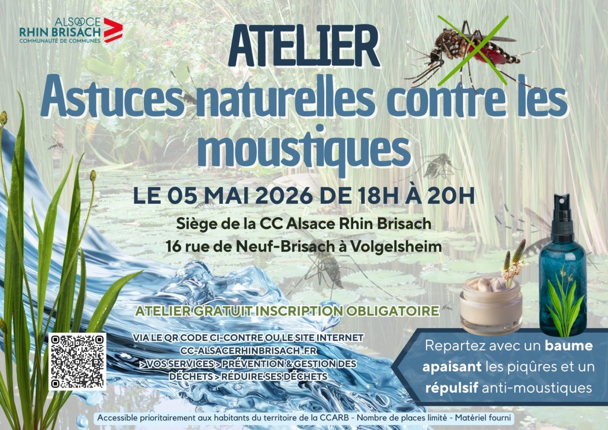CCARB - Atelier Fabrication d'une baume et d'un répulsif à moustiques - 05.05.2026