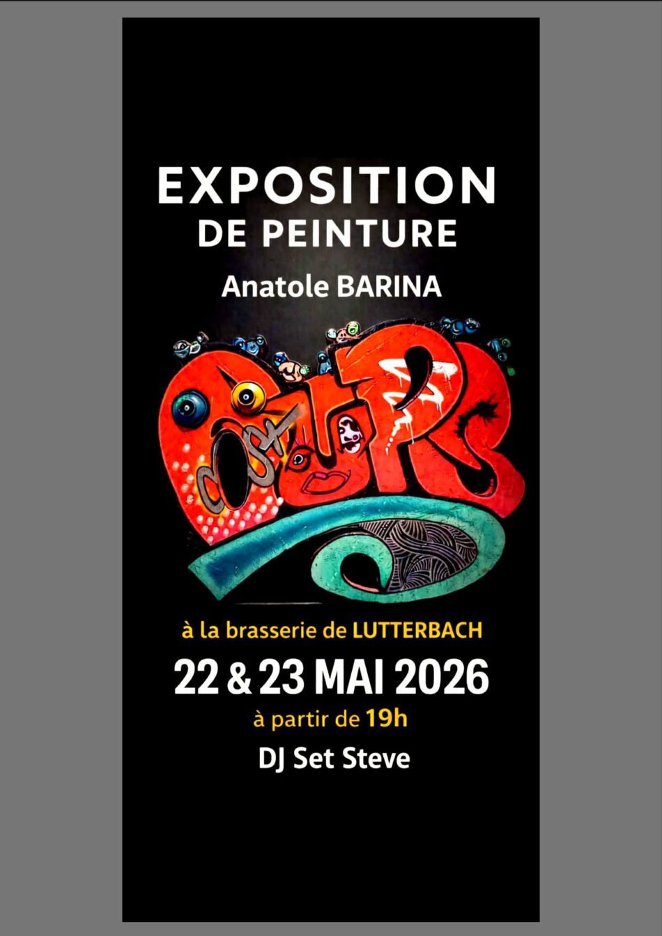 Exposition peinture - 22 et 23.05.2026