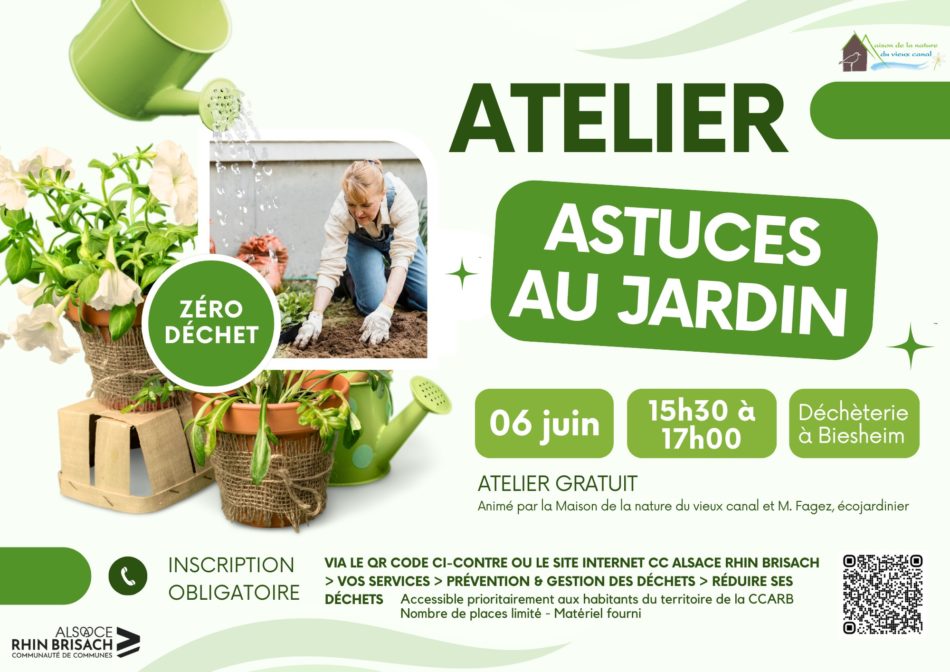 Maison de la nature - Atelier astuces au jardin